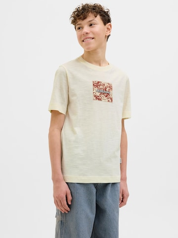 Jack & Jones Junior Shirt in Wit: voorkant