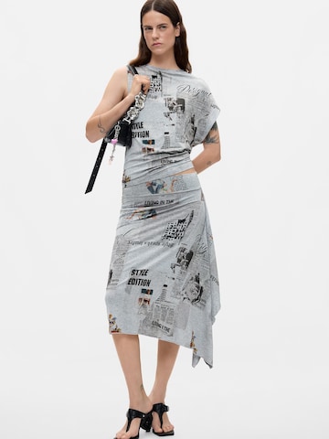 Desigual Koszulka w kolorze szary