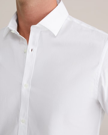 WE Fashion Slim Fit Hemd in Weiß