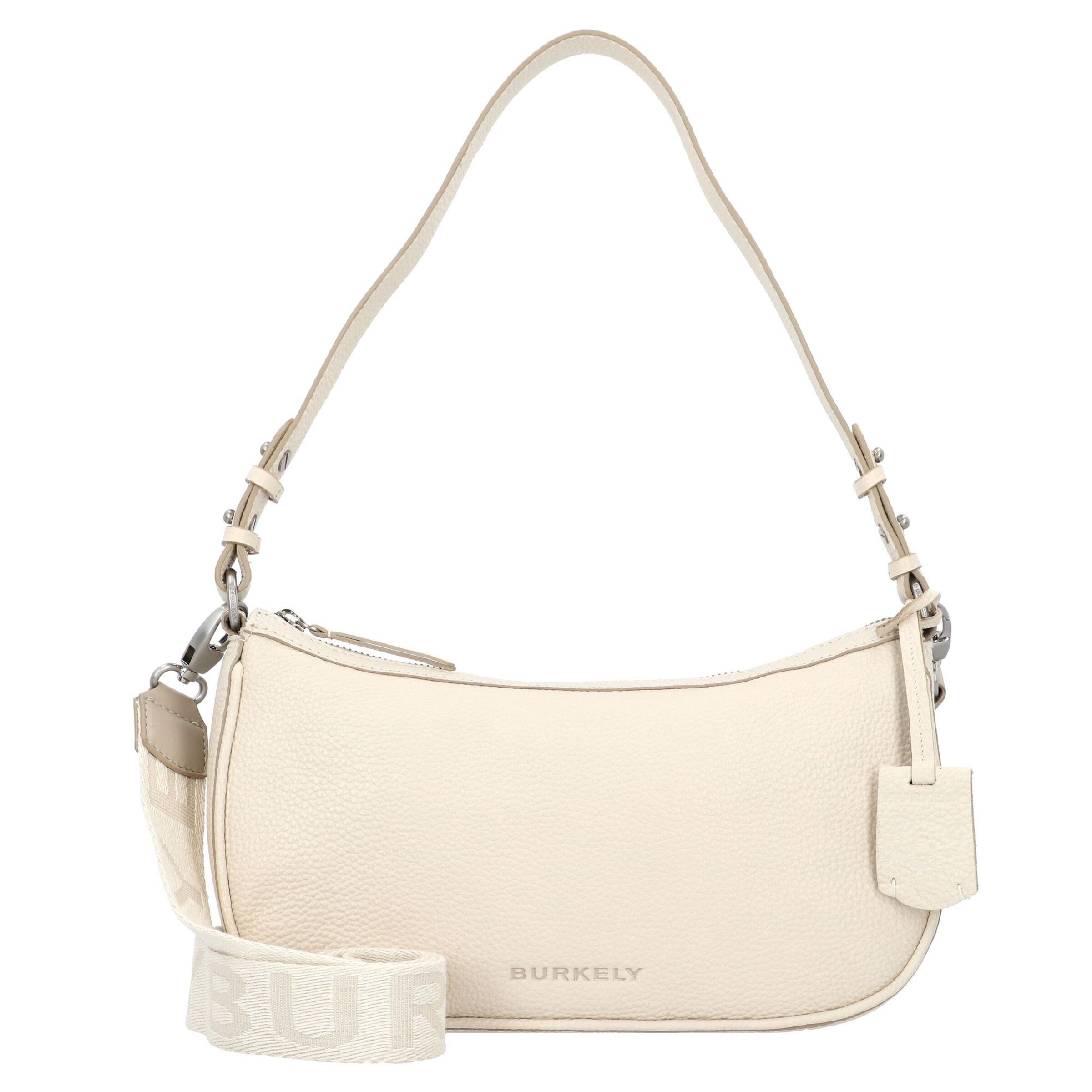 Burkely Schultertasche 'Always Ava' in Weiß: Vorderseite