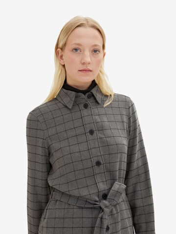 TOM TAILOR Blouse in Grey