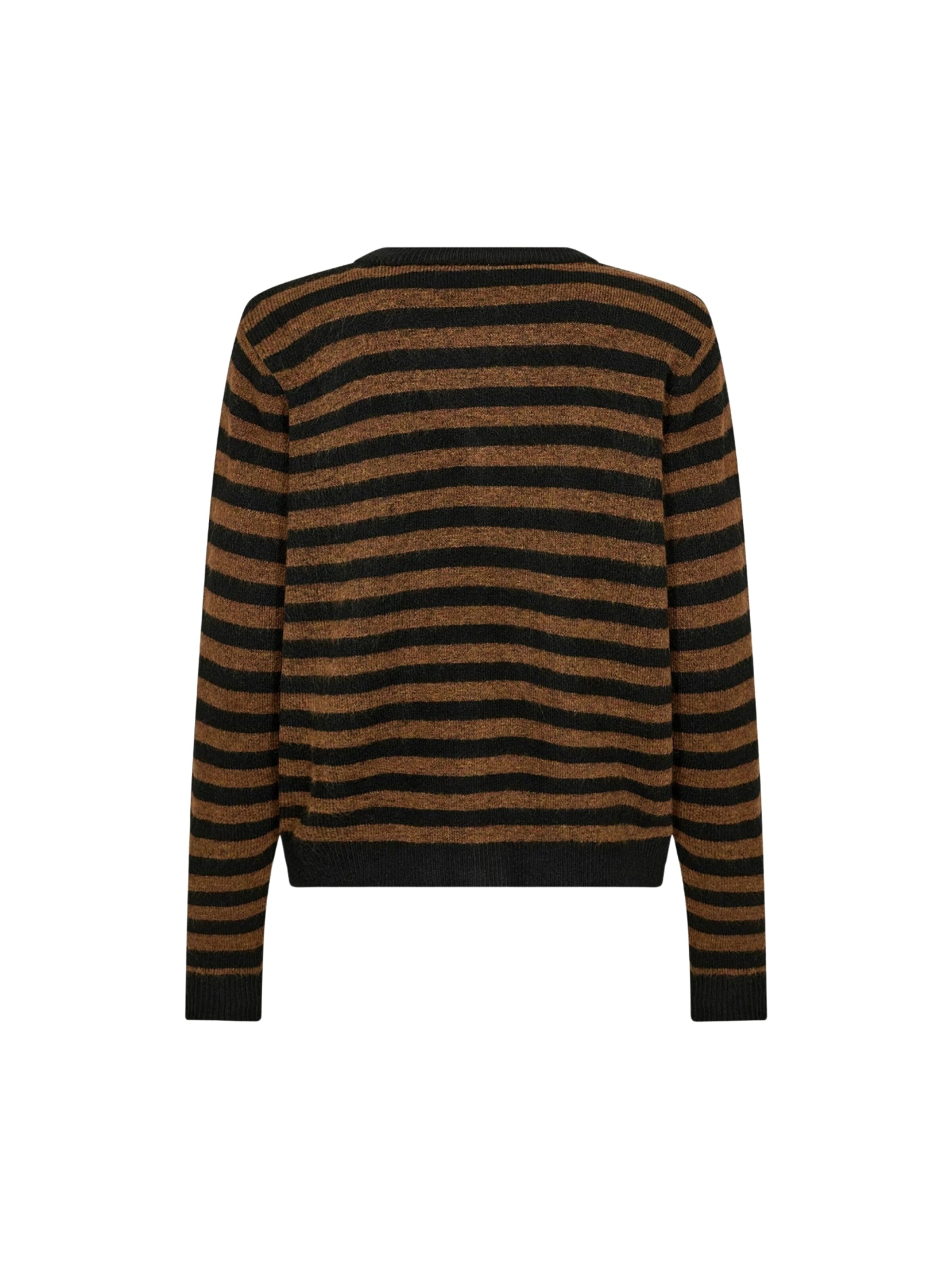 Soyaconcept Gebreid vest 'ORLEAN' in Zwart