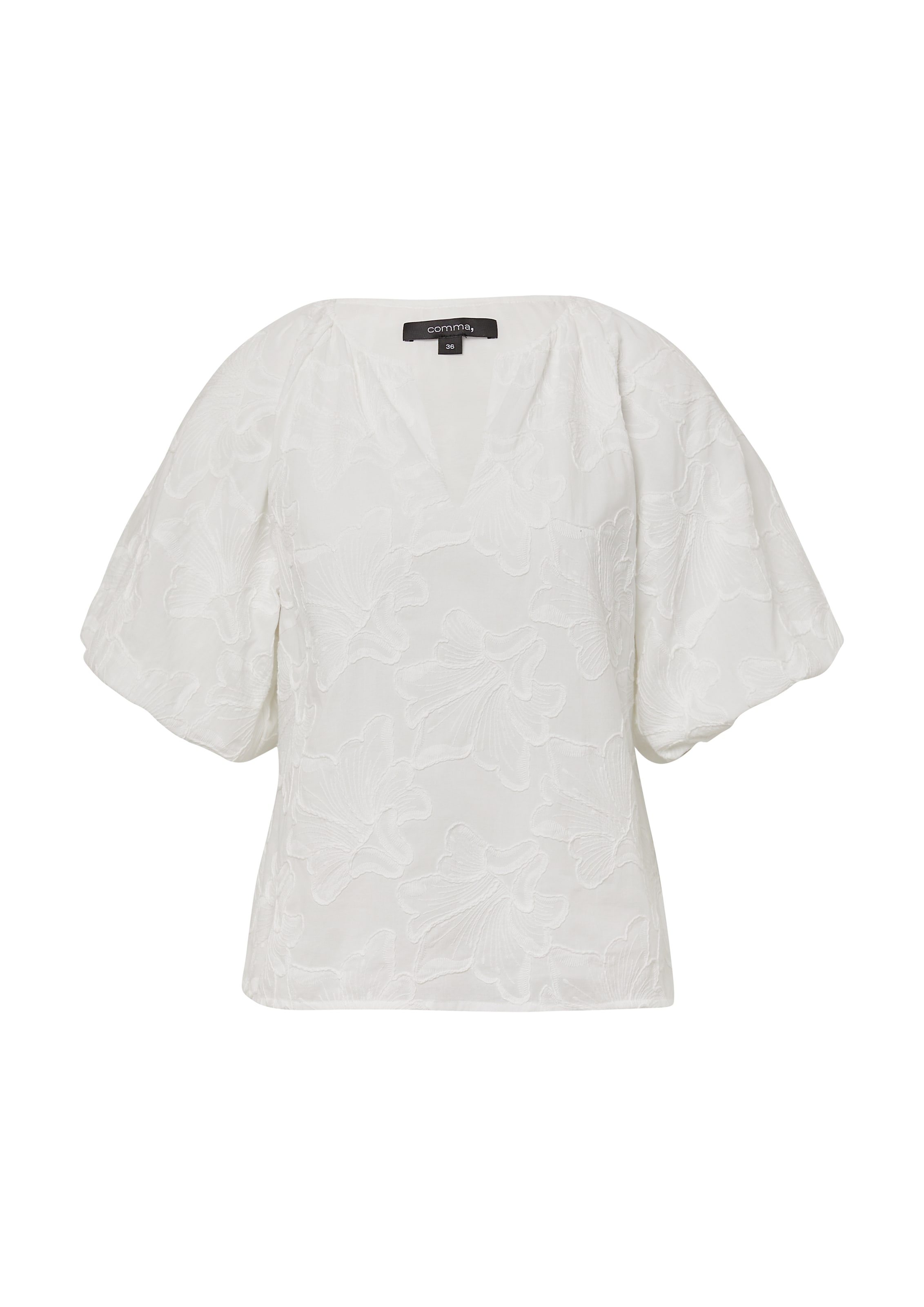 COMMA Bluse in Weiß: Vorderseite