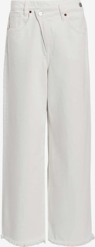 AllSaints Wide Leg Farkut 'AKI' värissä valkoinen: etupuoli