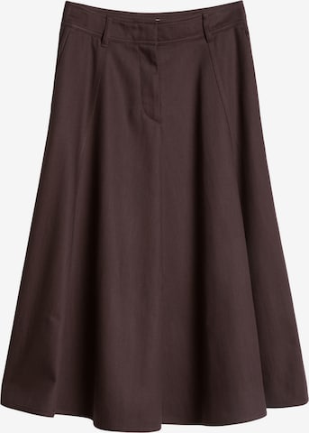 Jupe Marc O'Polo en marron : devant