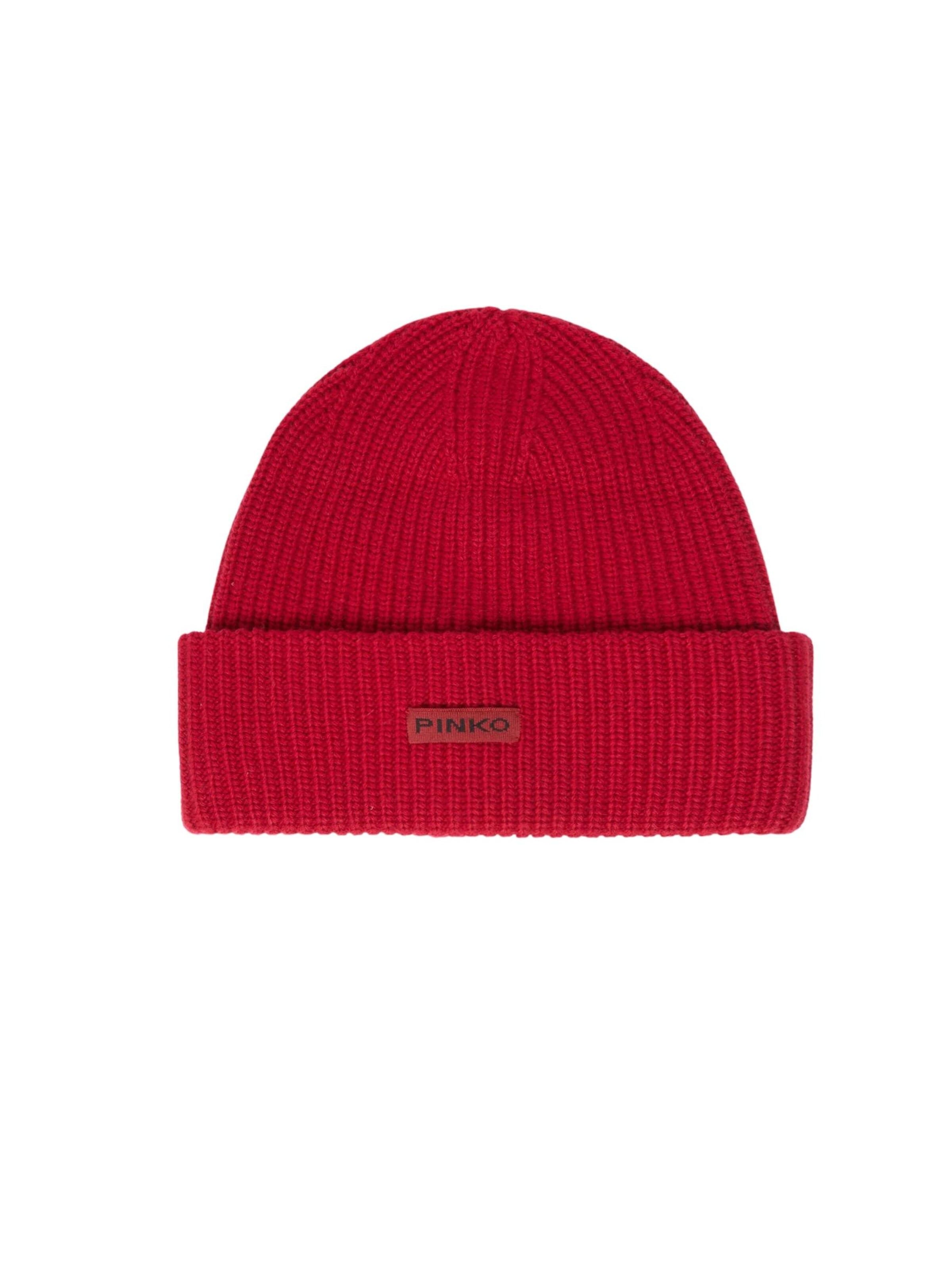 PINKO Muts in Rood: voorkant