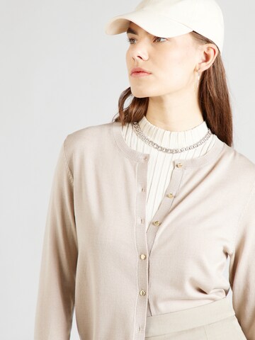 Lindex Knit Cardigan 'Anna' in Beige