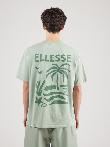 Tricou 'Tropicosa' de la ELLESSE pe verde: față