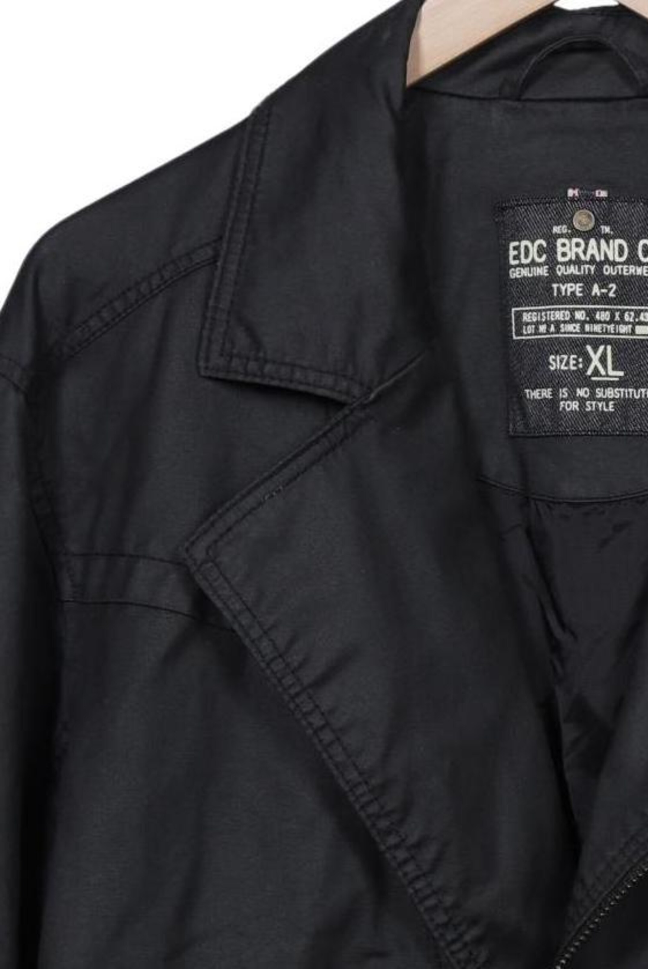 EDC BY ESPRIT Jacket & Coat in XL in Black