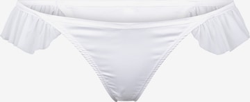 OW Collection Thong in White: front