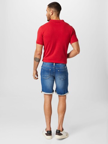 BLEND Regular Shorts in Blau