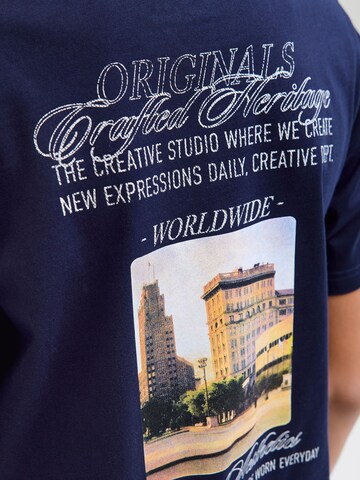 T-Shirt Jack & Jones Junior en bleu