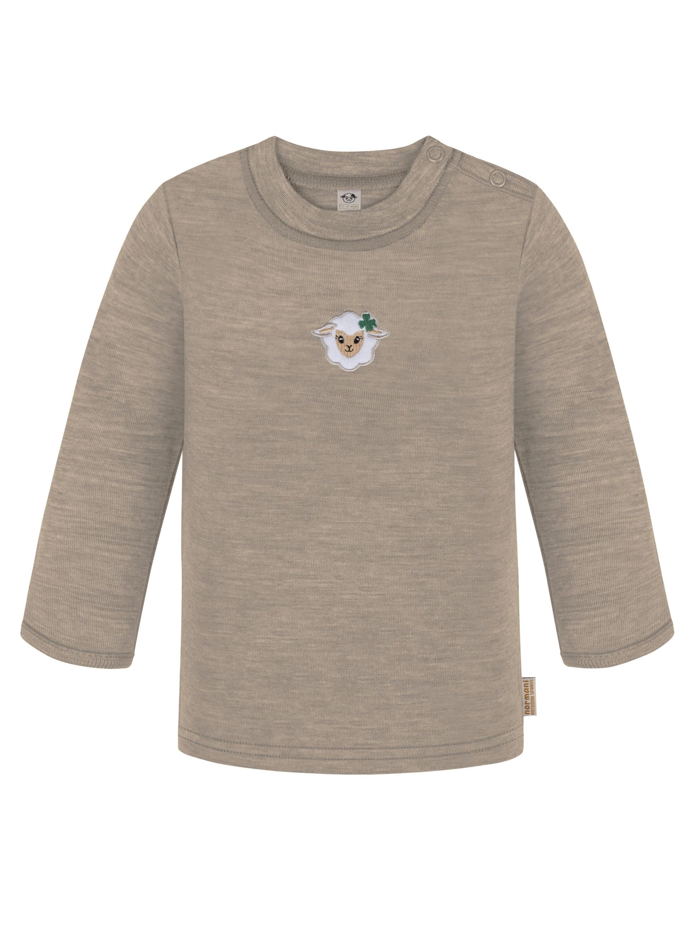 normani Shirt 'Taupo' in Beige: front