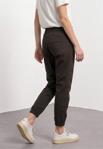 STREET ONE Slimfit Hose in Braun