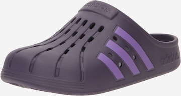 ADIDAS SPORTSWEAR Strand-/badesko 'Adilette' i svart: forside