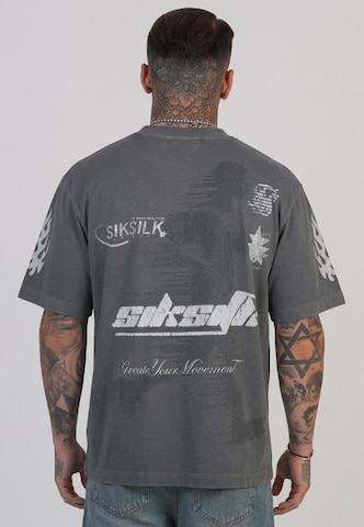 T-Shirt SikSilk en gris