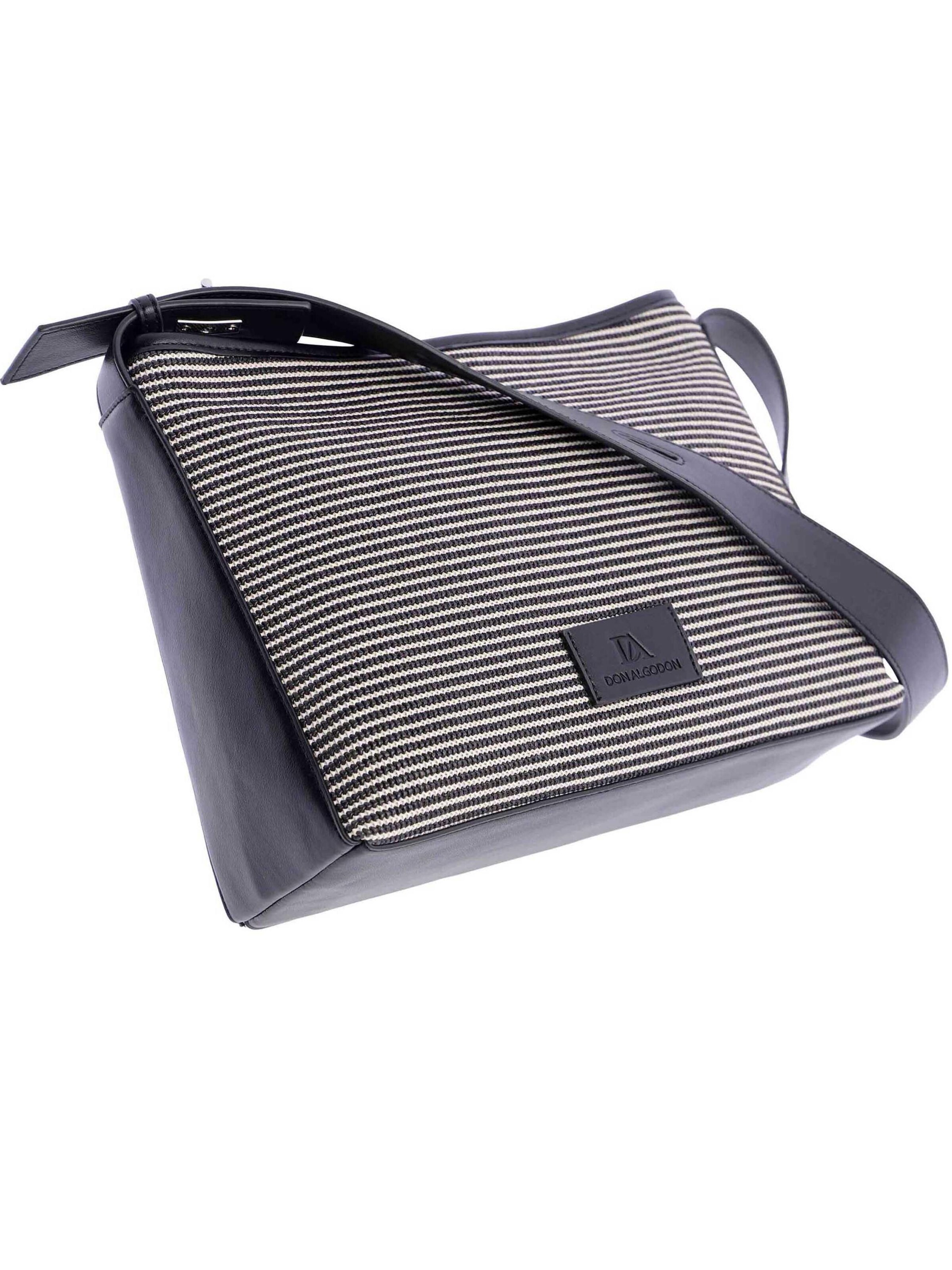 Don Algodon - Bolso de hombro 'Dorada' en negro