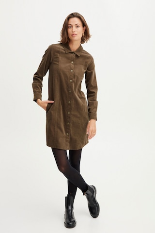 Robe-chemise 'Tean' Fransa en marron