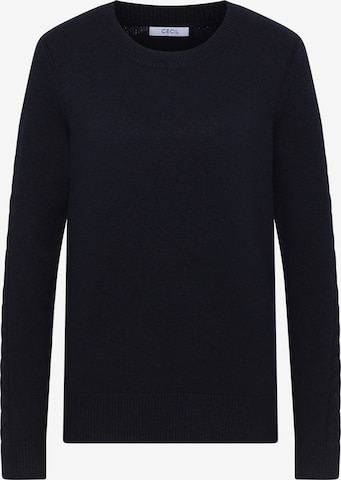 STREET ONE Pullover in Blau: Vorderseite