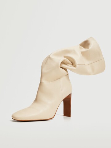 Bottes 'Campo' MANGO en blanc