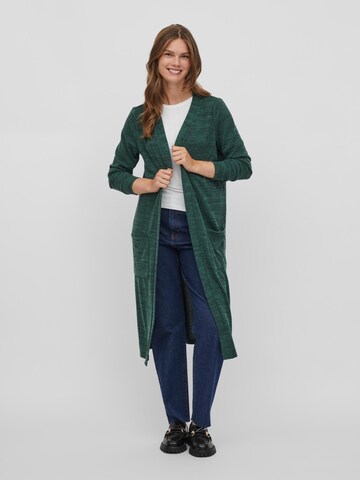 VILA Knit cardigan 'Freja' in Green