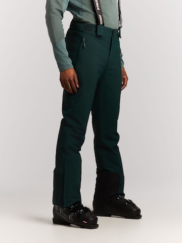 PROTEST Regular Workout Pants 'PRTChester' in Green