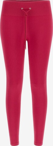 GUESS Skinny Leggings in Pink: front