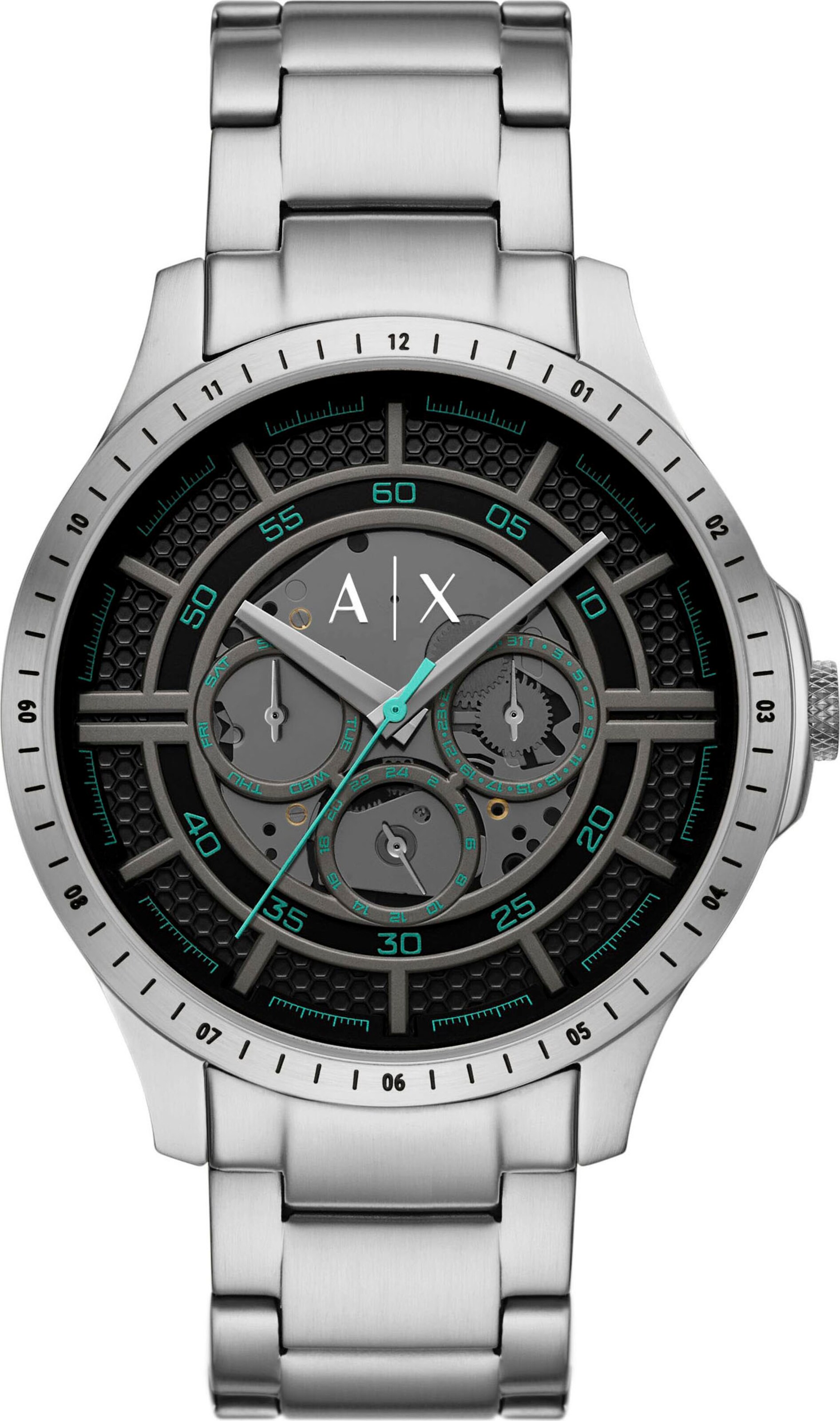 ARMANI EXCHANGE Analog Watch in Silver: front
