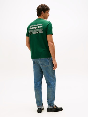 TOMMY HILFIGER Shirt 'Herald' in Green: back