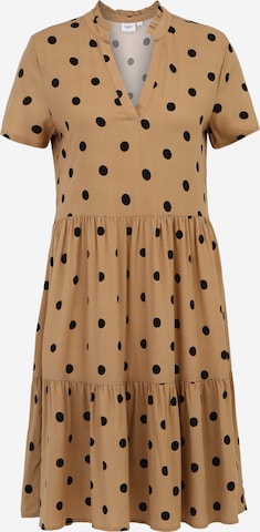 SAINT TROPEZ Shirt Dress 'Eda' in Brown: front