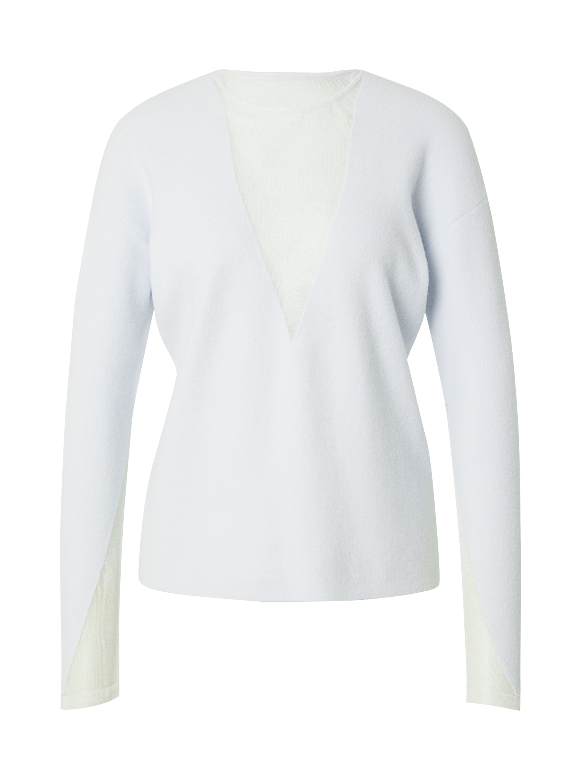 Pulover de la Karen Millen pe albastru: față