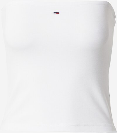 Tommy Jeans Top 'ESSENTIAL' | mornarska / rdeča / bela barva, Prikaz izdelka