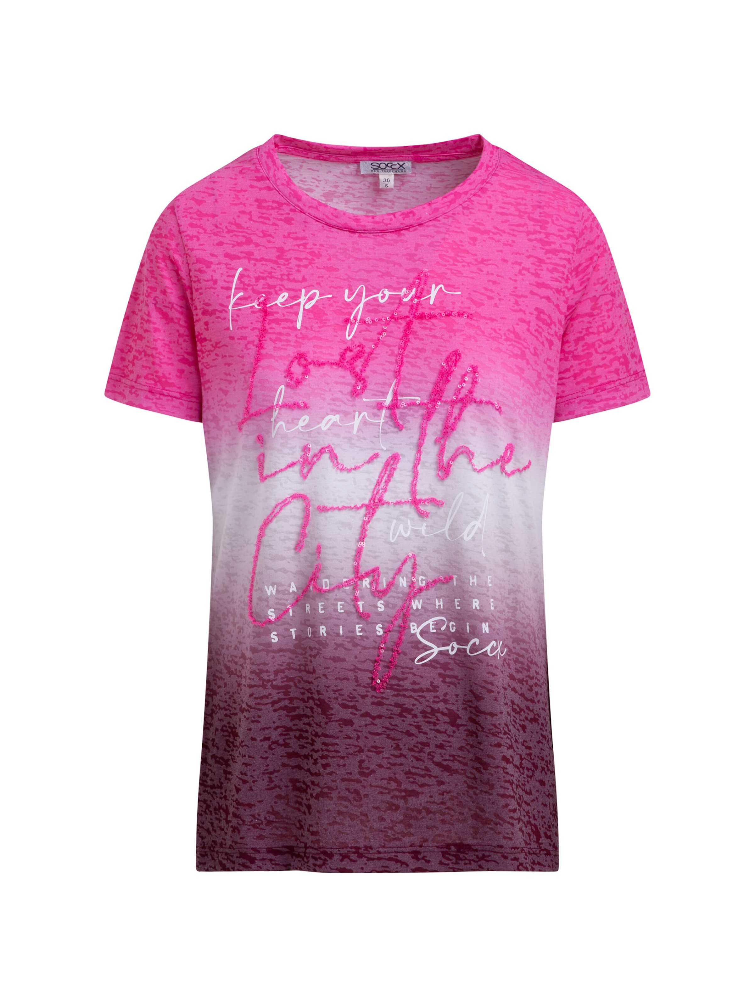 Soccx Shirt in Pink: front