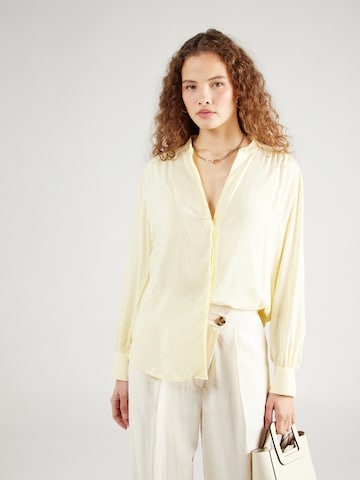 BOSS Black Blouse 'Banoria' in Yellow: front