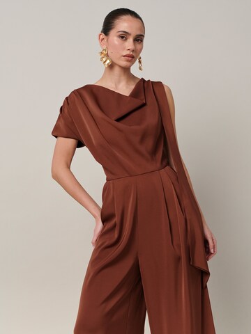 Sável Jumpsuit 'Erica' i brun