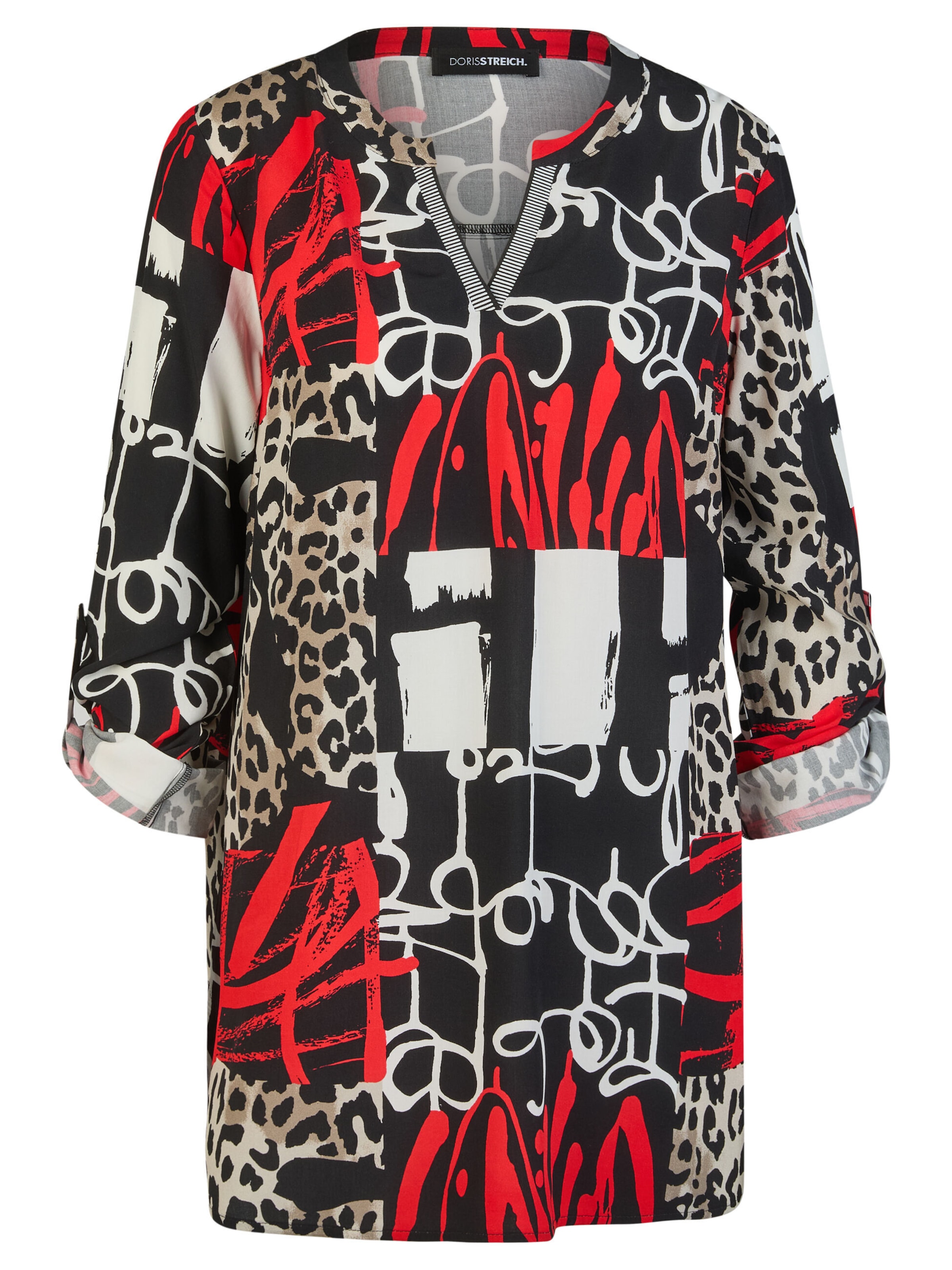 Doris Streich Blouse in L in Red / Black / White, Item view