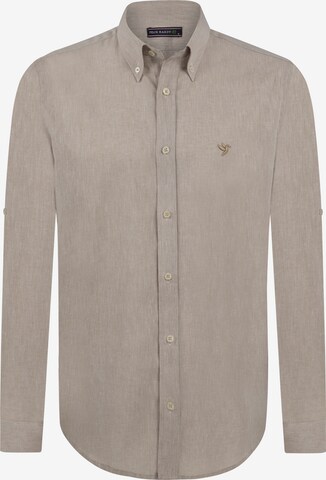Regular fit Camicia di Felix Hardy in beige: frontale