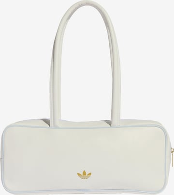ADIDAS ORIGINALS Schultertasche 'Adicolor Elongated' in Weiß: Vorderseite