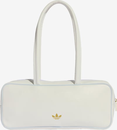 ADIDAS ORIGINALS Schultertasche 'Adicolor Elongated' in pastellblau / sepia / weiß, Produktansicht