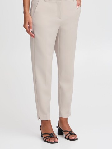 ICHI - Slimfit Pantalón chino ' IHLexi ' en beige