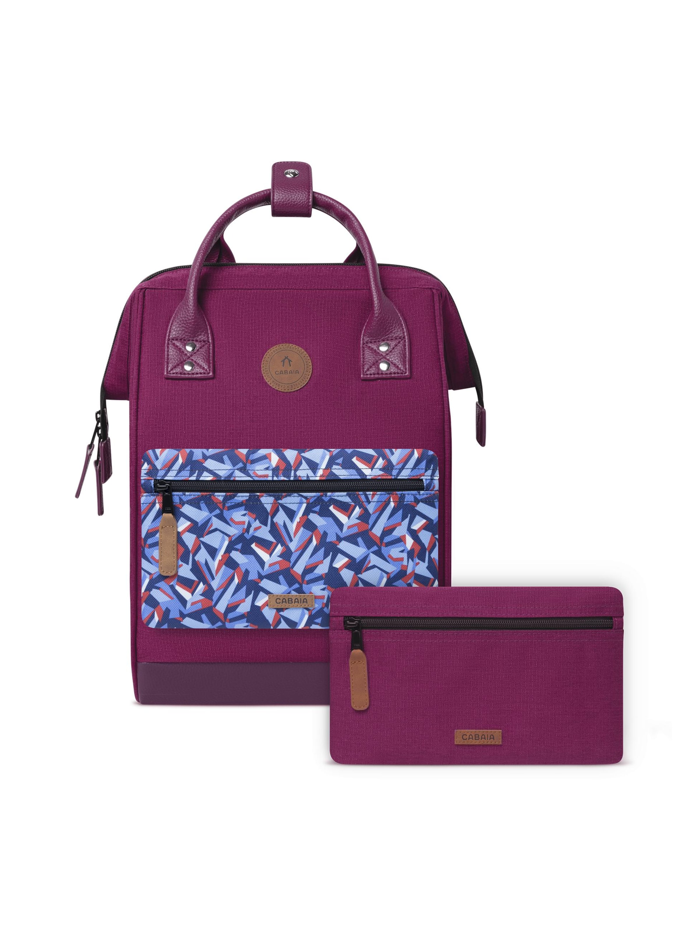 Cabaia Backpack 'Adventurer' in Red: front