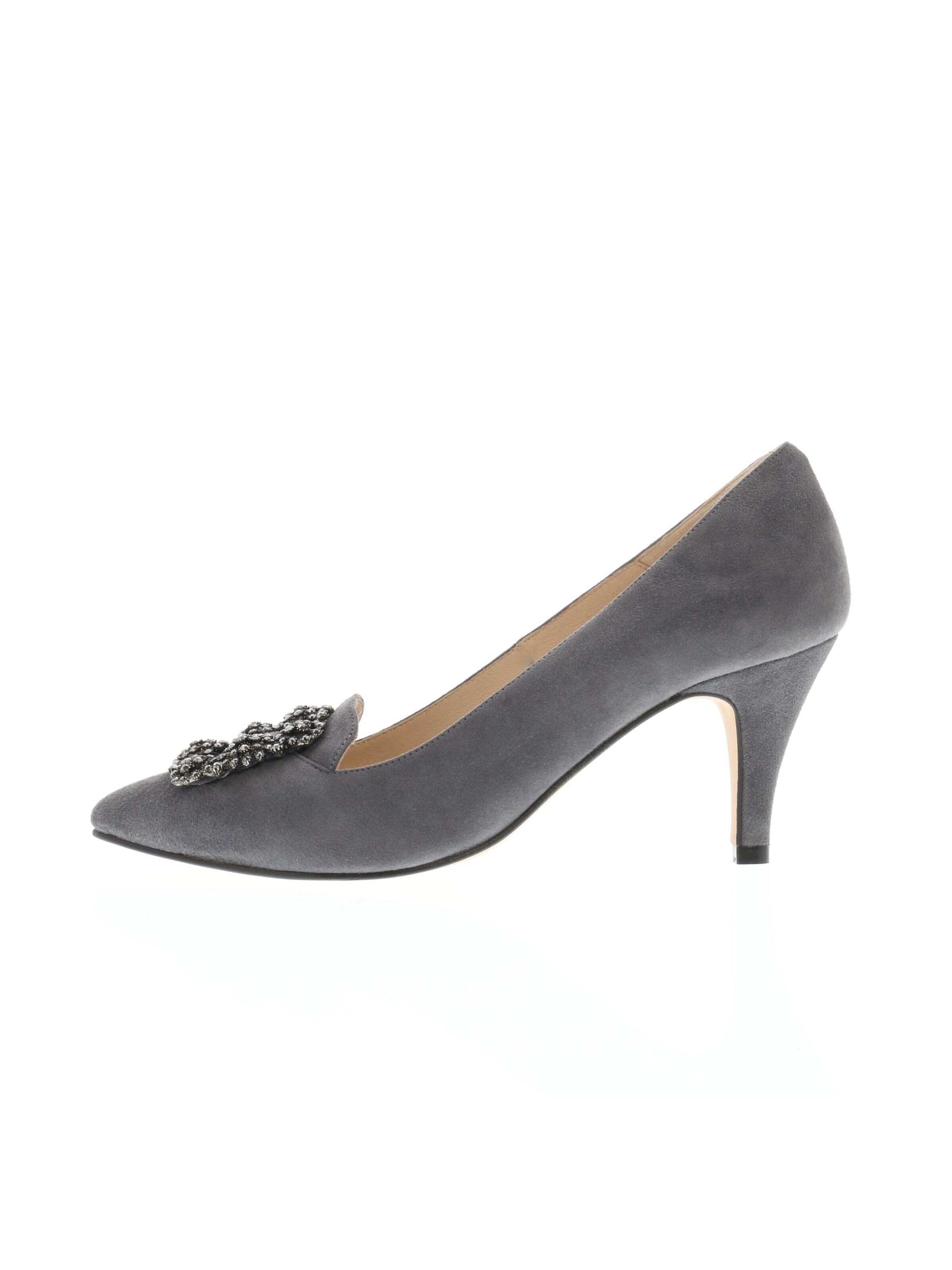 XAVER LUIS Schuhmanufaktur Pumps 'Marcia' in 36 in Graphite, Item view