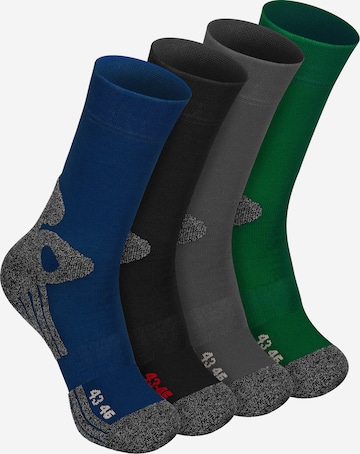 celodoro Athletic Socks 'Trekking Exclusive' in Mixed colors: front
