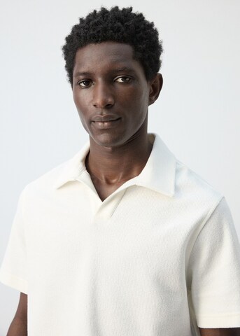 MANGO MAN Pullover 'Xavi' in Weiß