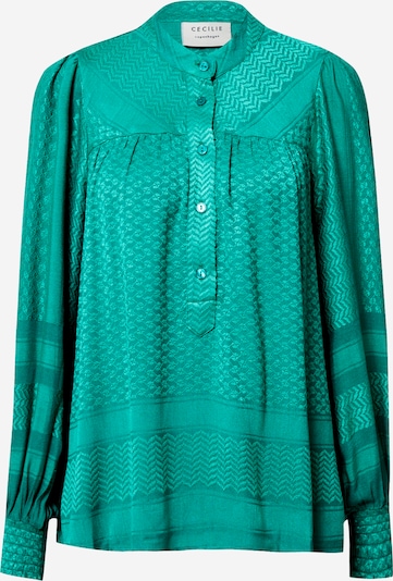 Camicia da donna 'Sarah' Cecilie Copenhagen di colore verde, Visualizzazione prodotti