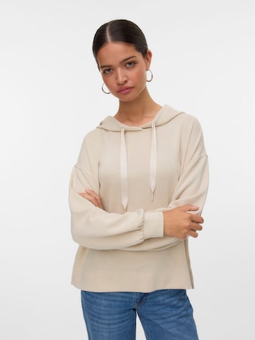 Sweat-shirt 'VMHali' VERO MODA en gris : devant