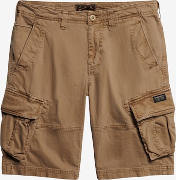 Superdry Cargobroek in Bruin: voorkant