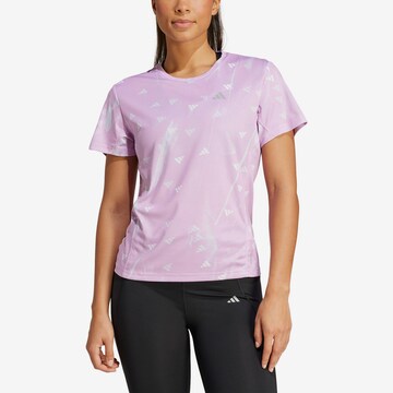 ADIDAS PERFORMANCE Performance Shirt 'RUN IT' in Purple