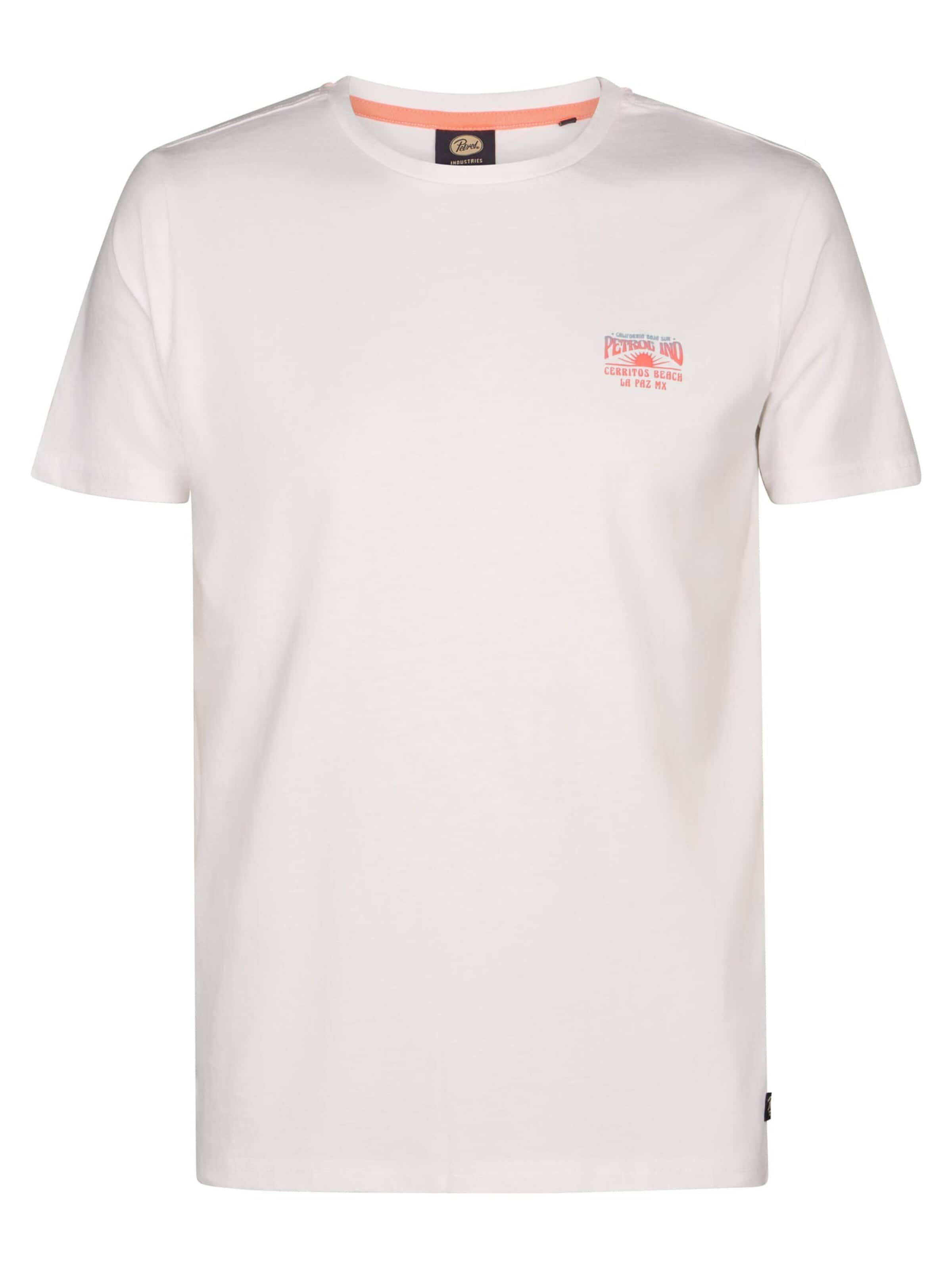 PETROL INDUSTRIES MEN Shirt in Wit: voorkant