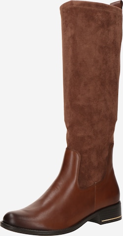 Bottes CAPRICE en marron : devant